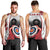 Personalized Canadian Flag Men Tank Top Canada Archery Target - Maple Leaf