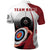 Personalized Canadian Flag Polo Shirt Canada Archery Target - Maple Leaf