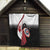 Canadian Flag Quilt Canada Archery Target - Maple Leaf