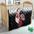 Canadian Flag Quilt Canada Archery Target - Maple Leaf