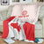 Personalized Canada Archery Blanket Maple Leaf Canadian Flag