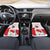 Personalized Canada Archery Car Mats Maple Leaf Canadian Flag