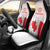 Personalized Canada Archery Car Seat Cover Maple Leaf Canadian Flag