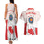 Personalized Canada Archery Couples Matching Tank Maxi Dress and Hawaiian Shirt Maple Leaf Canadian Flag