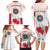 Personalized Canada Archery Family Matching Long Sleeve Bodycon Dress and Hawaiian Shirt Maple Leaf Canadian Flag