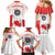 Personalized Canada Archery Family Matching Mermaid Dress and Hawaiian Shirt Maple Leaf Canadian Flag