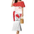 Personalized Canada Archery Family Matching Mermaid Dress and Hawaiian Shirt Maple Leaf Canadian Flag