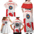 Personalized Canada Archery Family Matching Off Shoulder Maxi Dress and Hawaiian Shirt Maple Leaf Canadian Flag