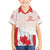 Personalized Canada Archery Family Matching Off Shoulder Short Dress and Hawaiian Shirt Maple Leaf Canadian Flag