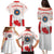 Personalized Canada Archery Family Matching Puletasi and Hawaiian Shirt Maple Leaf Canadian Flag