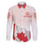 Personalized Canada Archery Family Matching Puletasi and Hawaiian Shirt Maple Leaf Canadian Flag