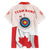 Personalized Canada Archery Family Matching Short Sleeve Bodycon Dress and Hawaiian Shirt Maple Leaf Canadian Flag