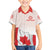 Personalized Canada Archery Family Matching Short Sleeve Bodycon Dress and Hawaiian Shirt Maple Leaf Canadian Flag