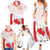 Personalized Canada Archery Family Matching Summer Maxi Dress and Hawaiian Shirt Maple Leaf Canadian Flag