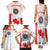 Personalized Canada Archery Family Matching Tank Maxi Dress and Hawaiian Shirt Maple Leaf Canadian Flag