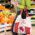 Personalized Canada Archery Grocery Bag Maple Leaf Canadian Flag