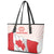 Personalized Canada Archery Leather Tote Bag Maple Leaf Canadian Flag