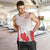 Personalized Canada Archery Men Tank Top Maple Leaf Canadian Flag