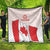 Personalized Canada Archery Quilt Maple Leaf Canadian Flag