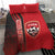 Trinidad and Tobago Football Bedding Set Soca Warriors Soccer - Road To Champion