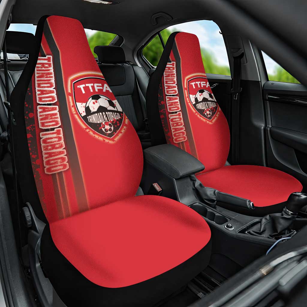 Trinidad and Tobago Football Car Seat Cover Soca Warriors Soccer - Road To Champion