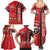 Trinidad and Tobago Football Family Matching Summer Maxi Dress and Hawaiian Shirt Soca Warriors Soccer - Road To Champion