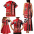 Trinidad and Tobago Football Family Matching Tank Maxi Dress and Hawaiian Shirt Soca Warriors Soccer - Road To Champion