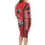 Trinidad and Tobago Football Long Sleeve Bodycon Dress Soca Warriors Soccer - Road To Champion