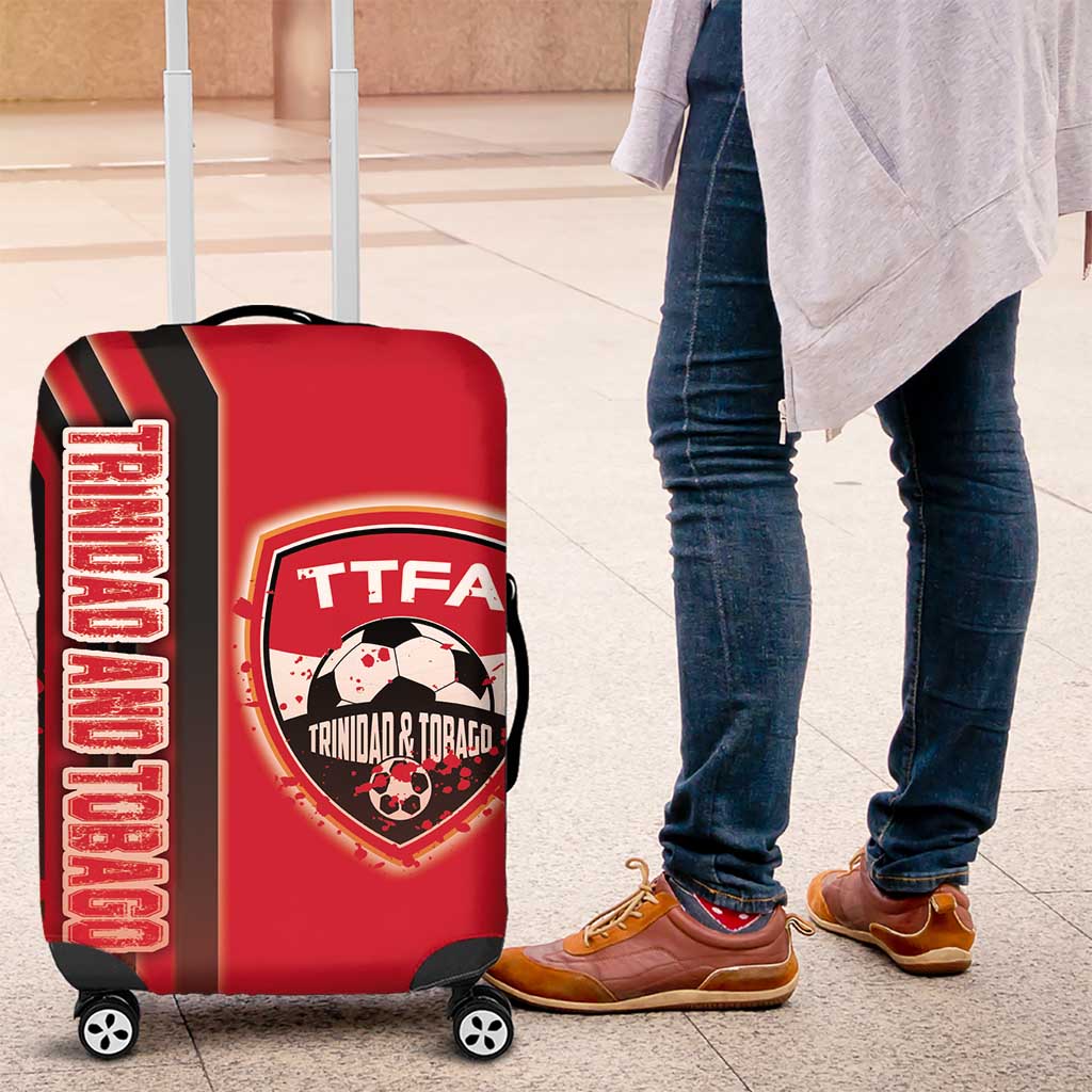 Trinidad and Tobago Football Luggage Cover Soca Warriors Soccer - Road To Champion