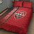 Trinidad and Tobago Football Quilt Bed Set Soca Warriors Soccer - Road To Champion