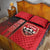 Trinidad and Tobago Football Quilt Bed Set Soca Warriors Soccer - Road To Champion