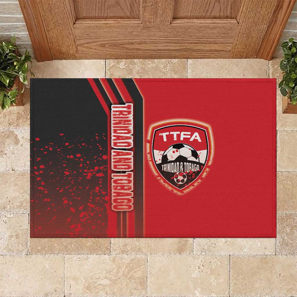 Trinidad and Tobago Football Rubber Doormat Soca Warriors Soccer - Road To Champion