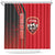 Trinidad and Tobago Football Shower Curtain Soca Warriors Soccer - Road To Champion