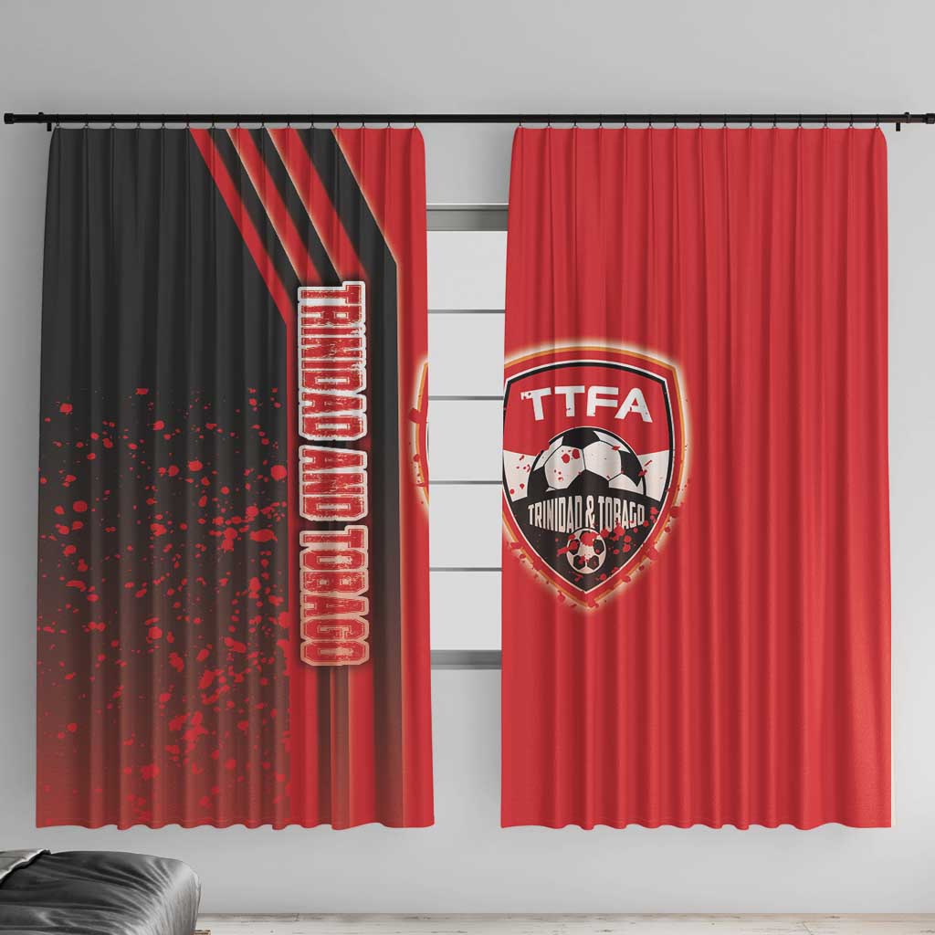 Trinidad and Tobago Football Window Curtain Soca Warriors Soccer - Road To Champion