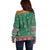 Birthday Boy Jesus Off Shoulder Sweater African Christian - Wonder Print Shop