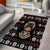 Warrior Of Indian Skull Area Rug Native American - Wonder Print Shop