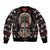 Warrior Of Indian Skull Bomber Jacket Native American - Wonder Print Shop