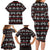 Warrior Of Indian Skull Family Matching Long Sleeve Bodycon Dress and Hawaiian Shirt Native American