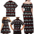 Warrior Of Indian Skull Family Matching Off Shoulder Maxi Dress and Hawaiian Shirt Native American