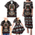 Warrior Of Indian Skull Family Matching Puletasi and Hawaiian Shirt Native American - Wonder Print Shop