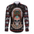 Warrior Of Indian Skull Family Matching Puletasi and Hawaiian Shirt Native American - Wonder Print Shop