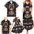 Warrior Of Indian Skull Family Matching Summer Maxi Dress and Hawaiian Shirt Native American