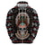 Warrior Of Indian Skull Hoodie Native American - Wonder Print Shop