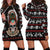 Warrior Of Indian Skull Hoodie Dress Native American