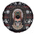 Warrior Of Indian Skull Spare Tire Cover Native American - Wonder Print Shop