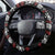 Warrior Of Indian Skull Steering Wheel Cover Native American - Wonder Print Shop