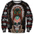 Warrior Of Indian Skull Sweatshirt Native American - Wonder Print Shop