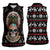 Warrior Of Indian Skull Women Sleeveless Polo Shirt Native American