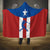 Puerto Rican Baseball Hooded Blanket Boricua Flag Sports