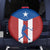 Puerto Rican Baseball Spare Tire Cover Boricua Flag Sports